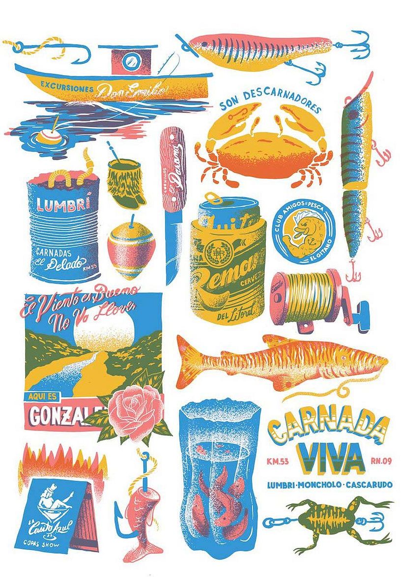 Ilustraciones old school de la mano de Alan Berry Rhys 11