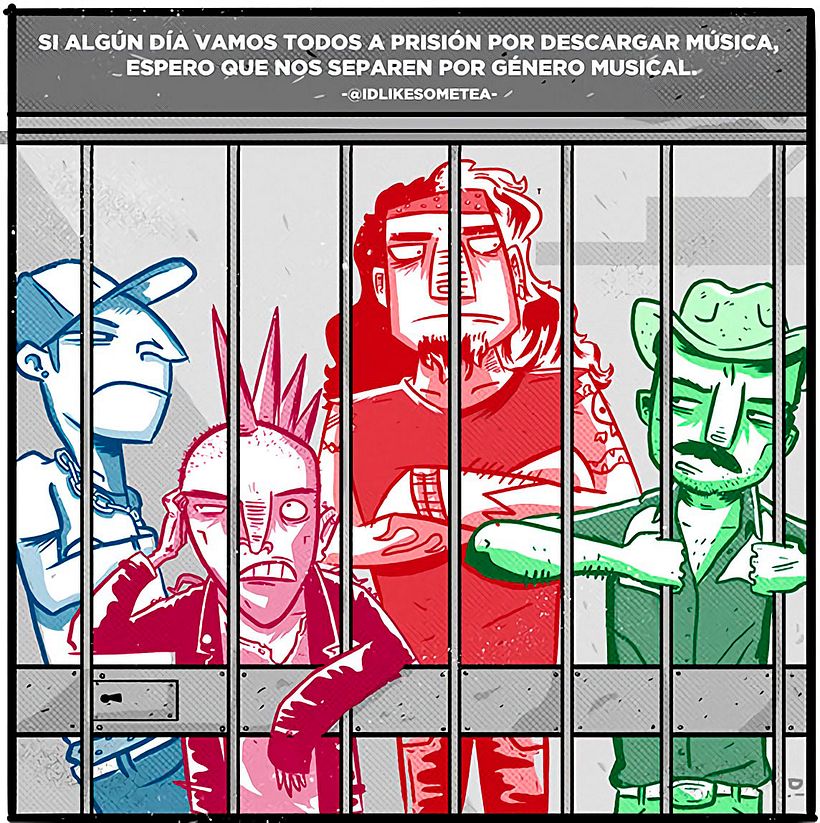 Las ilustraciones de 'El Dee' son como música para tus oídos 1