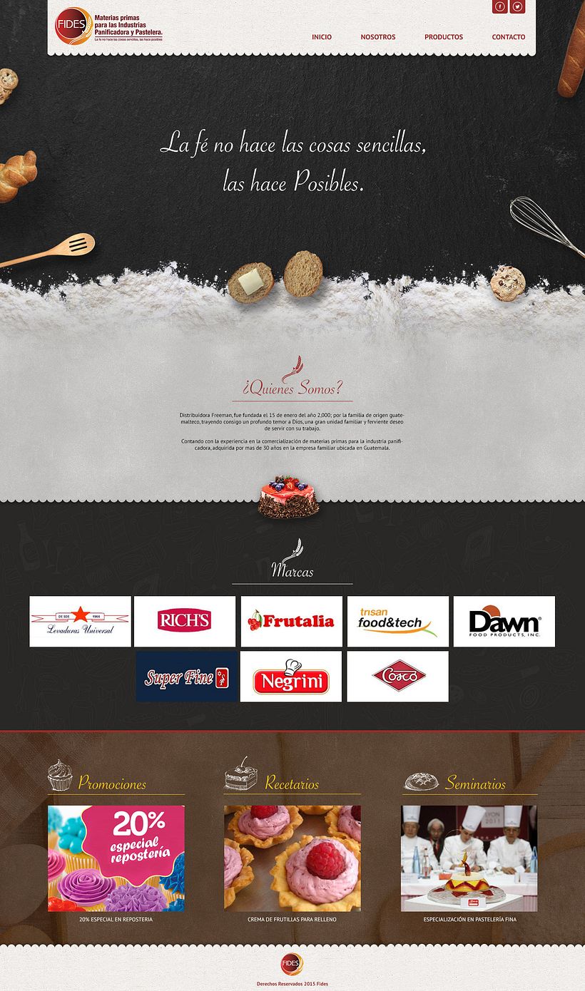 Pagina web - Fides -1