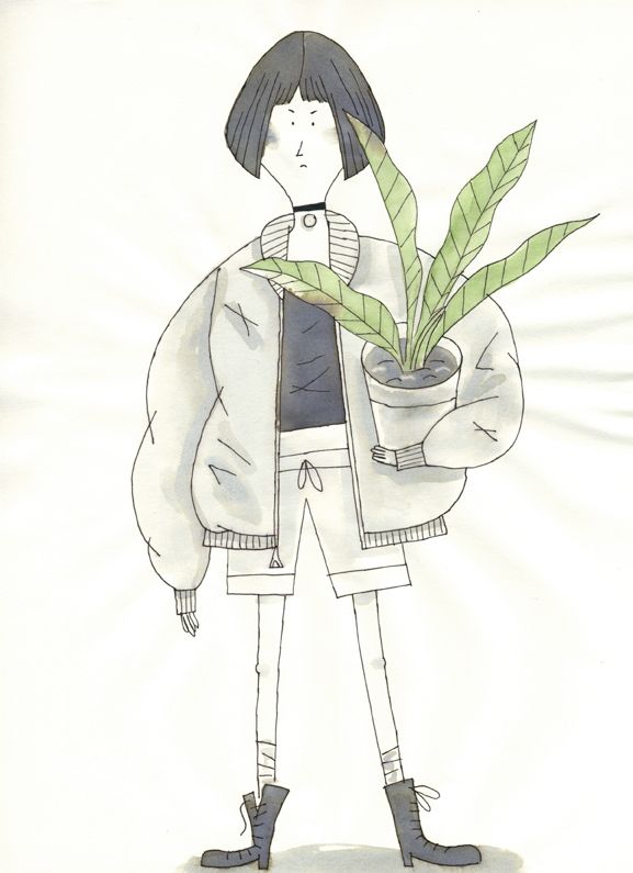 Inktober 2016 - Traditional illustration