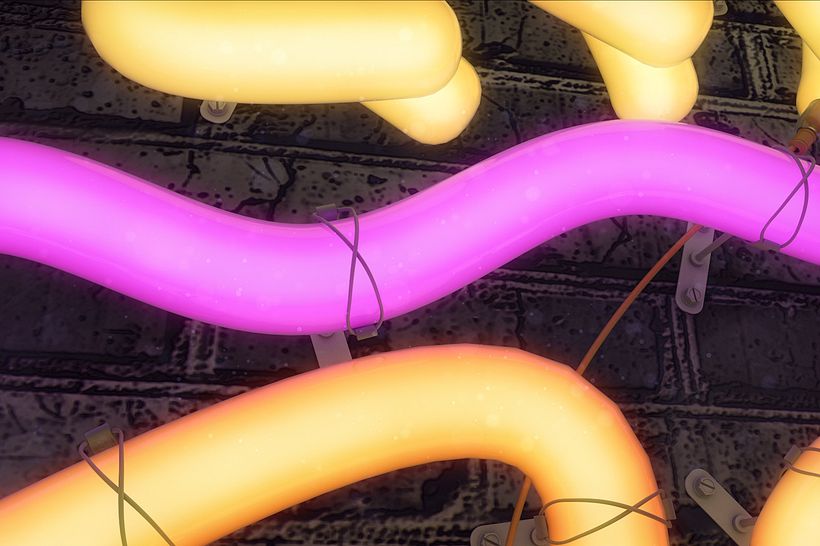 Mi Proyecto del curso: Lettering 3D: modelado y texturizado con Cinema 4D 6