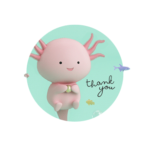 Axolot Postales 3D 4