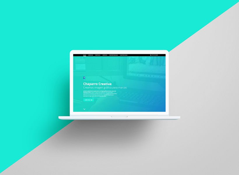 Chaparro Creative | Creación de una web profesional con WordPress - Desarrollo Web