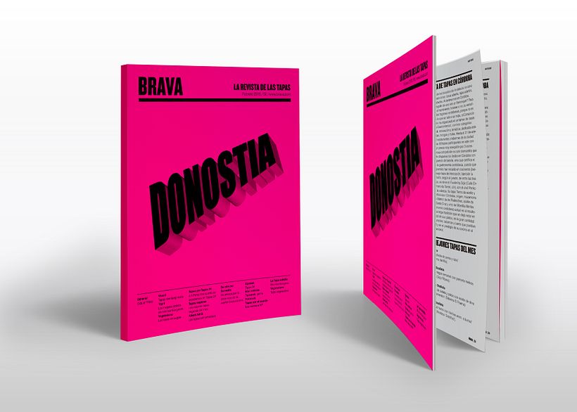 Brava. Proyecto editorial_Revista de tapas y de rutas por diferentes ciudades. Natalia Nebot_Laura Soriano 5