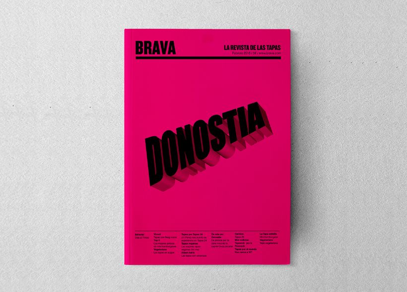 Brava. Proyecto editorial_Revista de tapas y de rutas por diferentes ciudades. Natalia Nebot_Laura Soriano 7