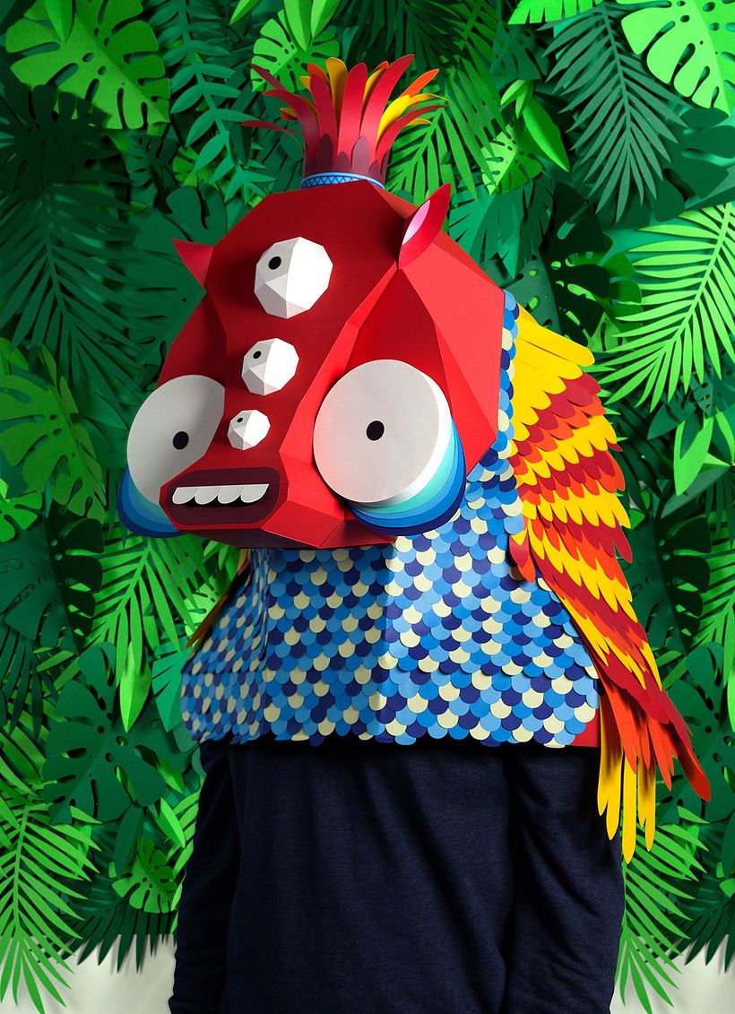 Lobulo es el amo y señor del papercraft 4