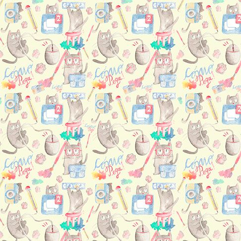 Mi Proyecto del curso: Pattern Design analógico y digital 3