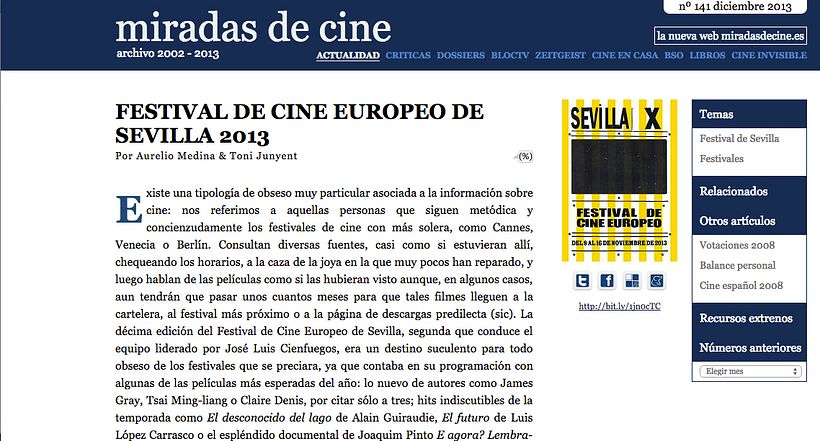 Miradas de Cine 1