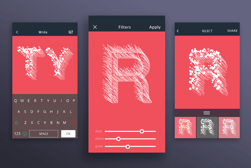 TEXTGROW. Una fuente generativa. - Diseño interactivo