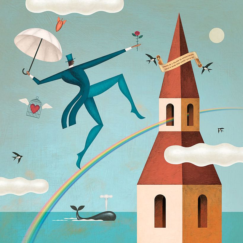 10 artistas ilustran a Leonard Cohen  2