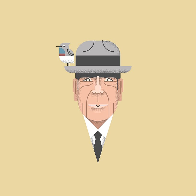 10 artistas ilustran a Leonard Cohen  4