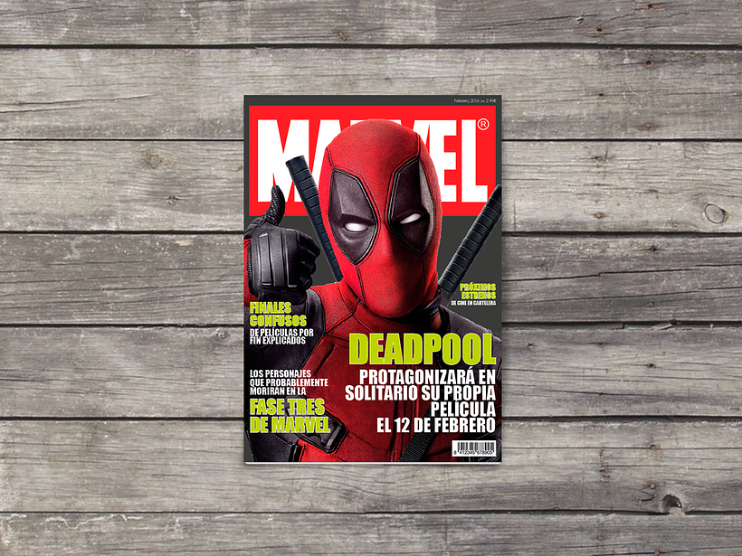 Diseño editorial - Marvel 1