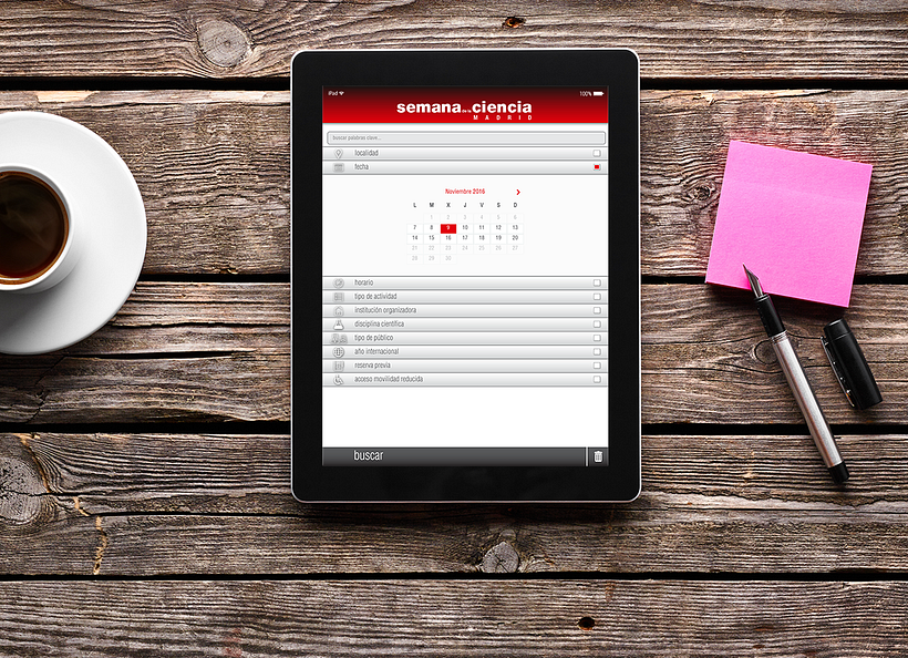 App de la Semana de la Ciencia de Madrid 2