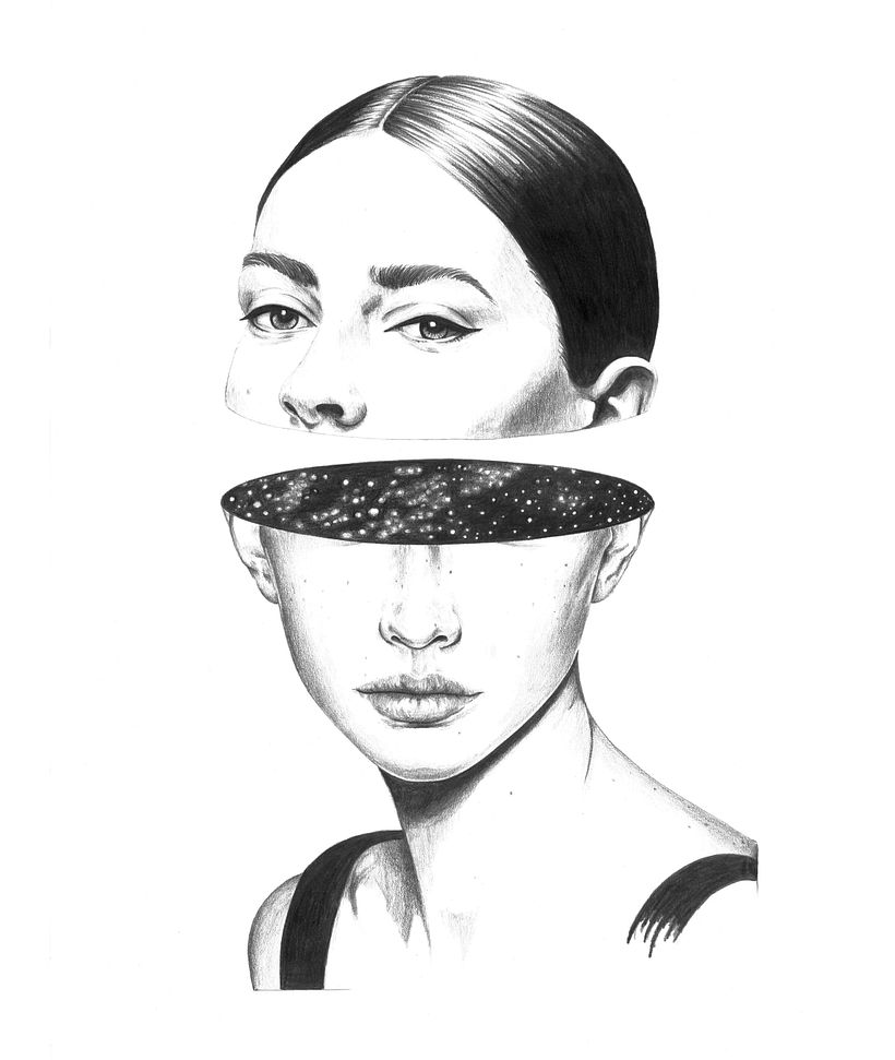 Inner Space - Traditionele illustratie