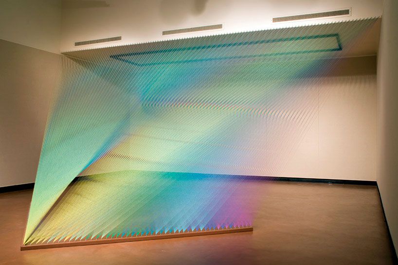 Gabriel Dawe crea arcoíris con hilo y sin agua 15