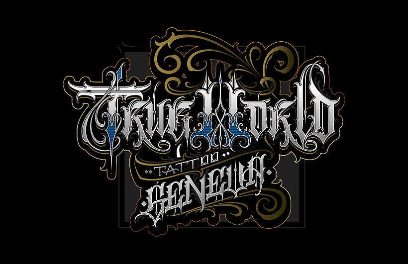Diseño realizado para True World Tattoo Geneva. Con @eksen_one 3