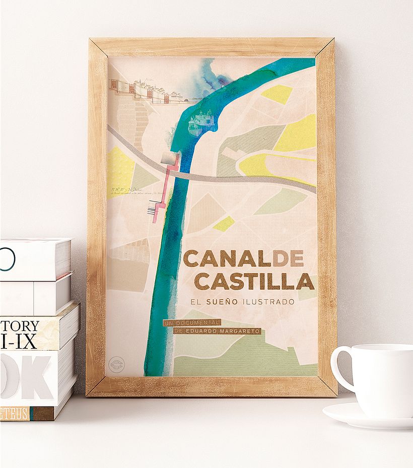 Cartel CANAL DE CASTILLA 0