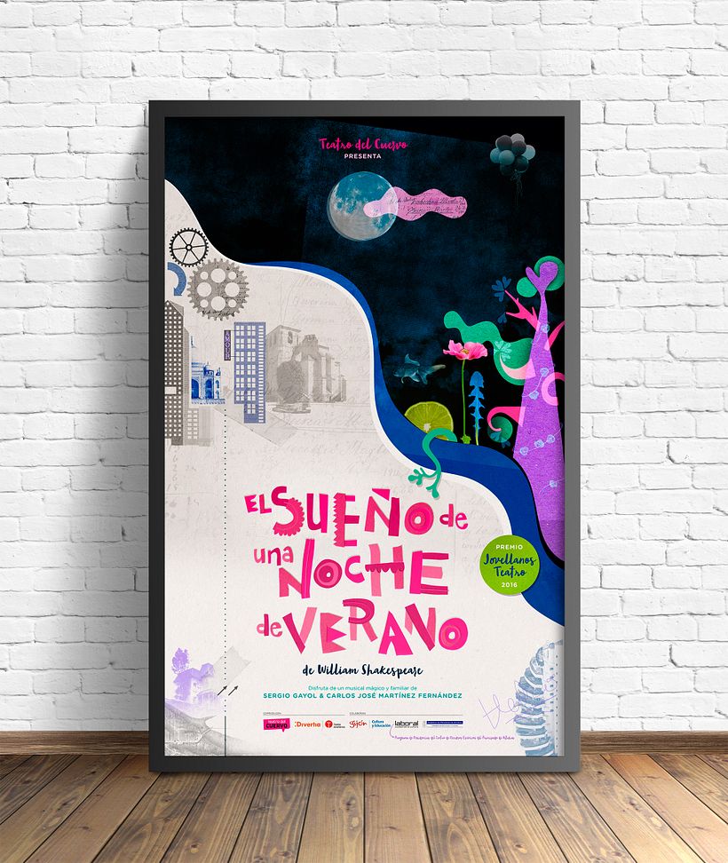 Cartel EL SUEÑO DE UNA NOCHE DE VERANO 0