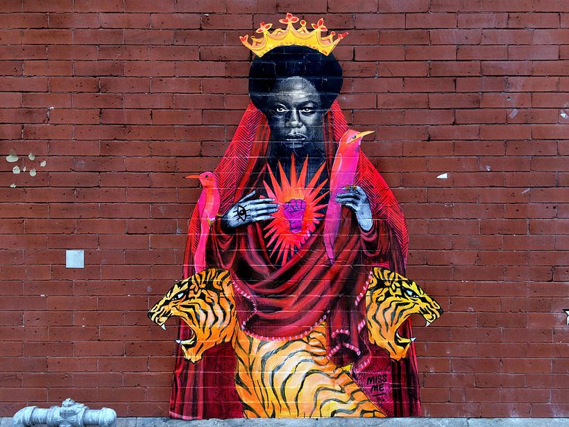 ¿Por qué Missme cambió su trabajo por el arte urbano? 16