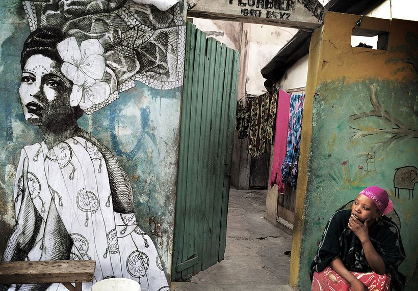 ¿Por qué Missme cambió su trabajo por el arte urbano? 17