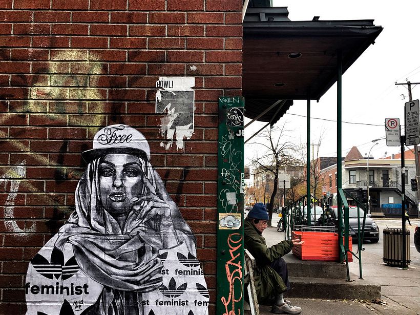 ¿Por qué Missme cambió su trabajo por el arte urbano? 18