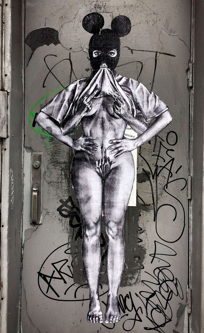 ¿Por qué Missme cambió su trabajo por el arte urbano? 28