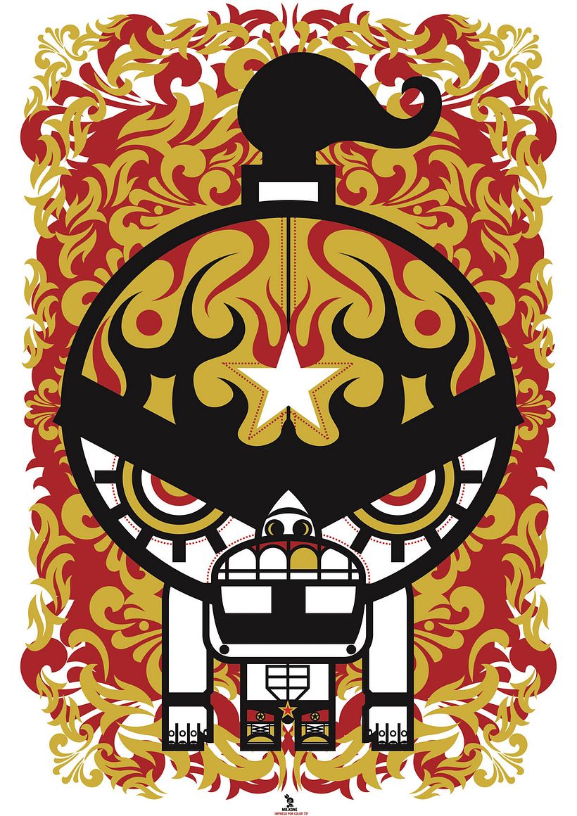 Las ilustraciones con aire gamberro y urbano de Mr. Kone 18