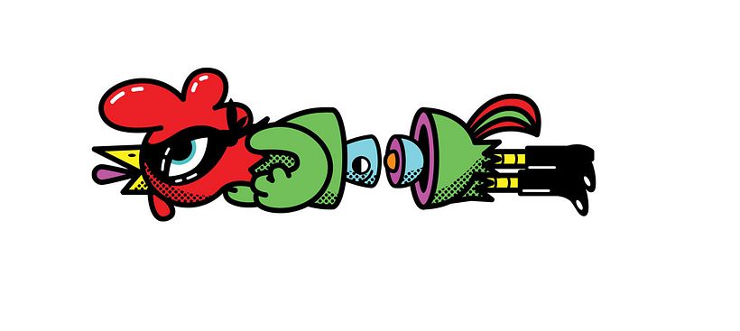 Las ilustraciones con aire gamberro y urbano de Mr. Kone 19