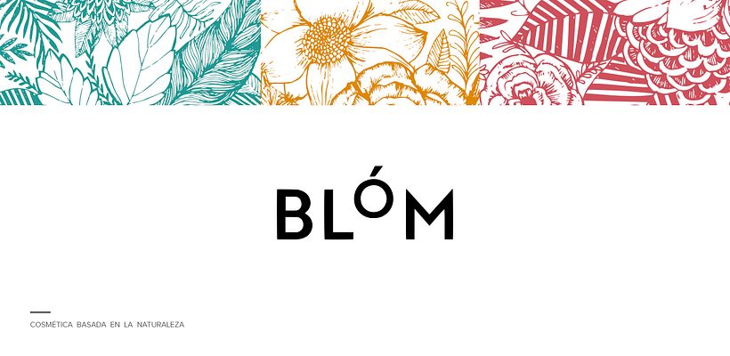 BLÓM | cosmetics  - Traditional illustration