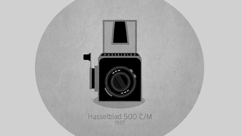 Historia animada de la cámara fotográfica 3
