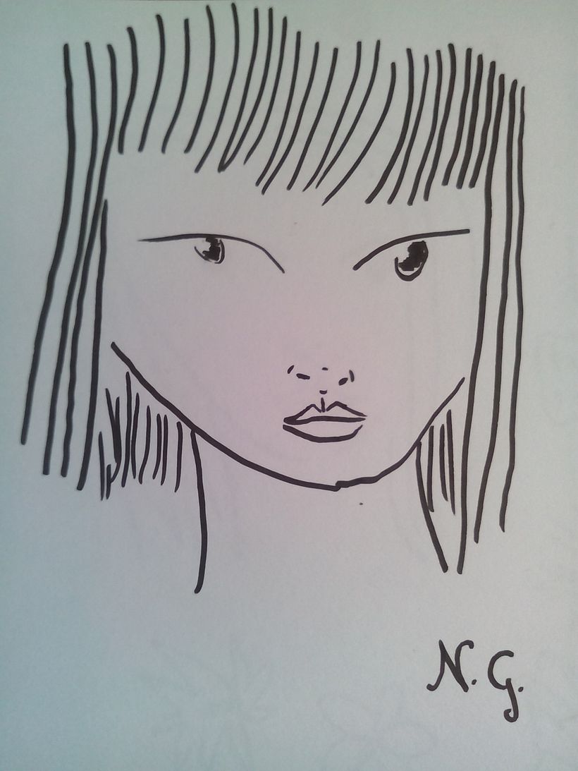 Un dibujo que hice para inktober -1