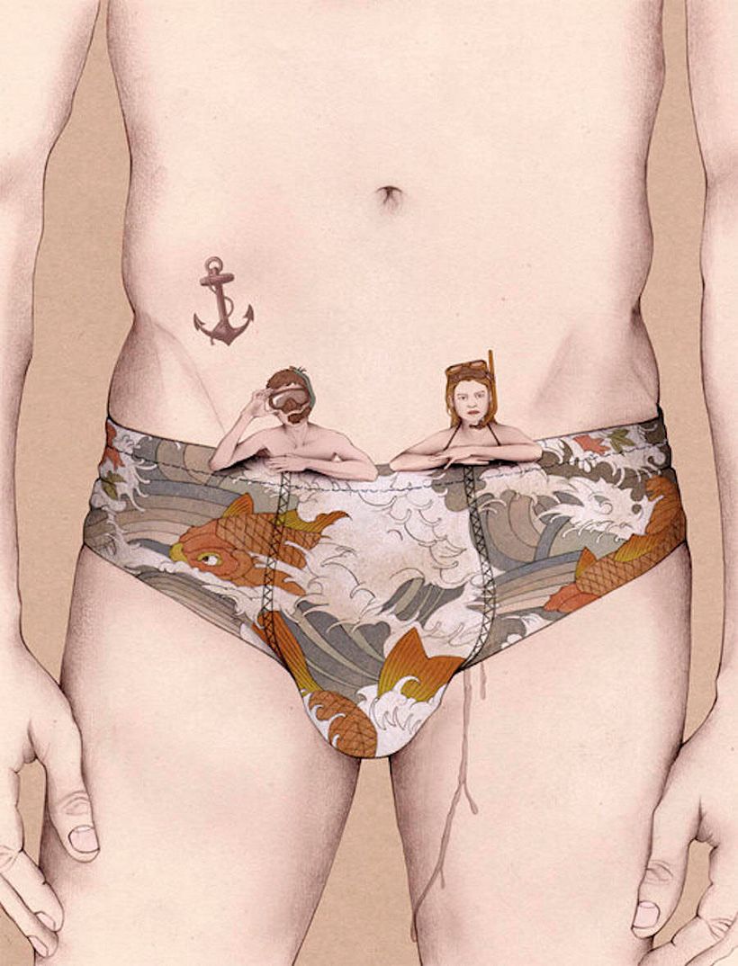 Nader Sharaf, el ilustrador de mundos escondidos 1