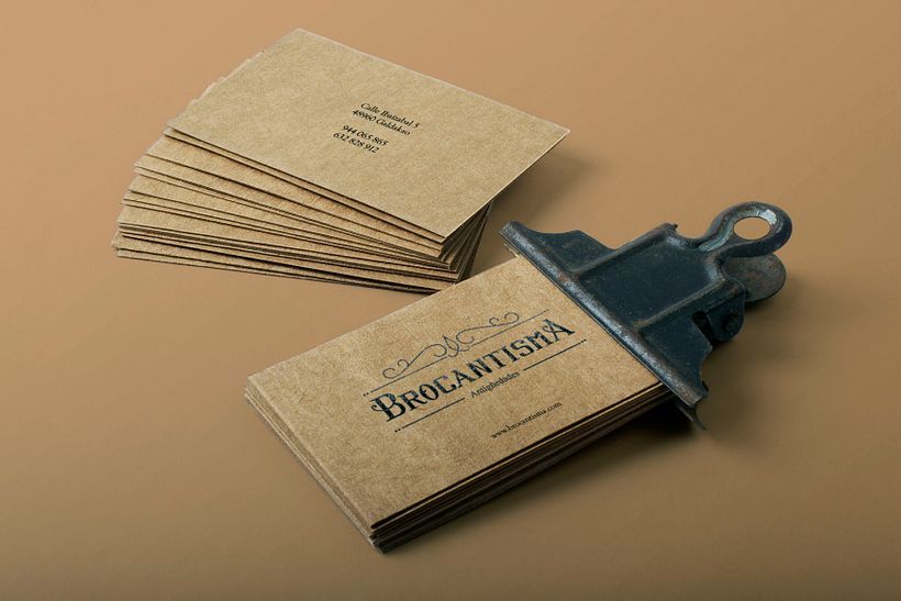 Identidad visual handmade BROCANTISMA 2