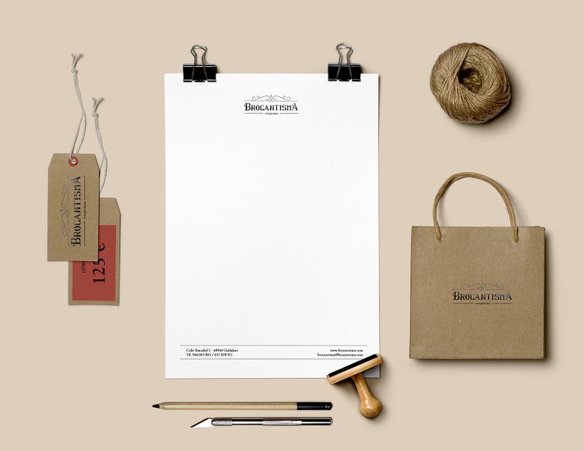 Identidad visual handmade BROCANTISMA 3