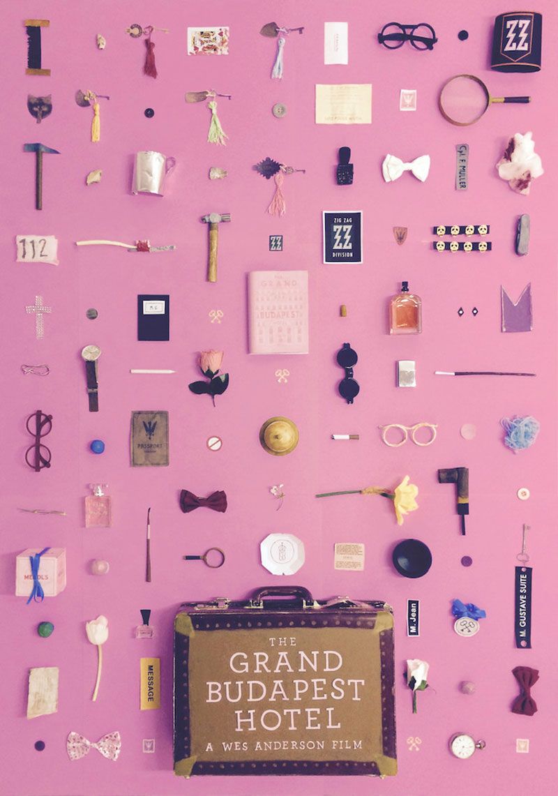 Posters de cine al más puro estilo Wes Anderson 1
