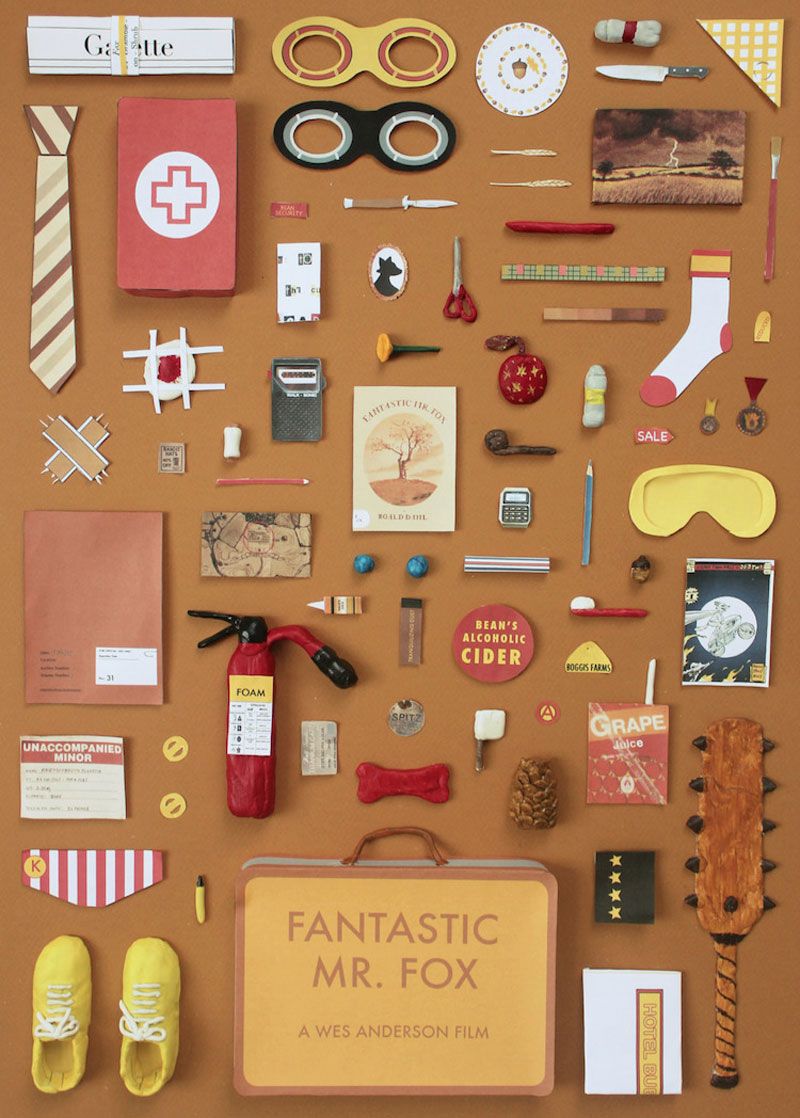 Posters de cine al más puro estilo Wes Anderson 9