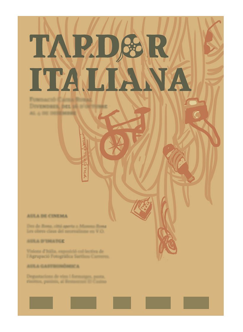 Italian event poster 2