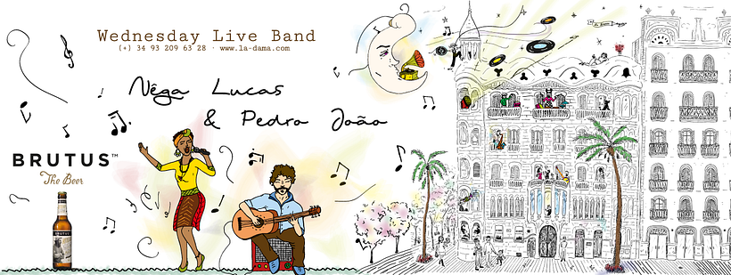 Ilustración Live Band 0
