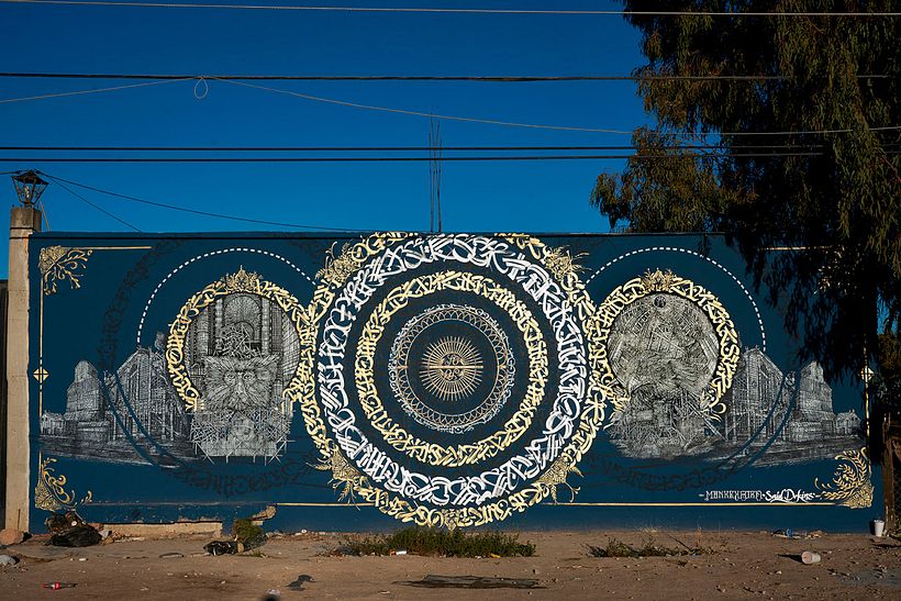 Said Dokins: la caligrafía más allá del papel 16