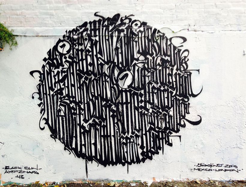 Said Dokins: la caligrafía más allá del papel 18