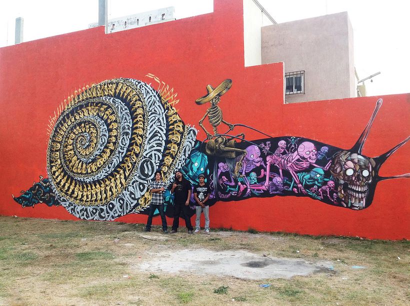 Said Dokins: la caligrafía más allá del papel 19