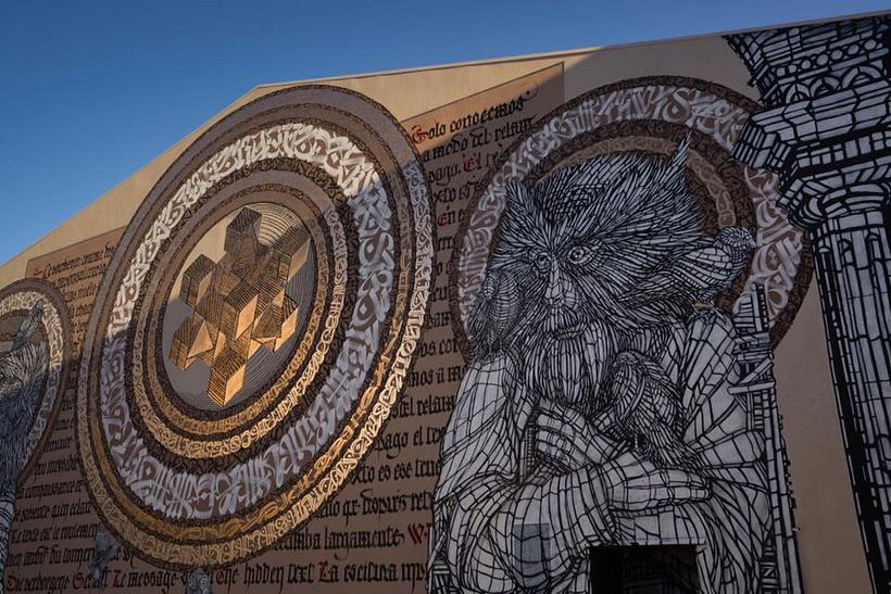 Said Dokins: la caligrafía más allá del papel 20