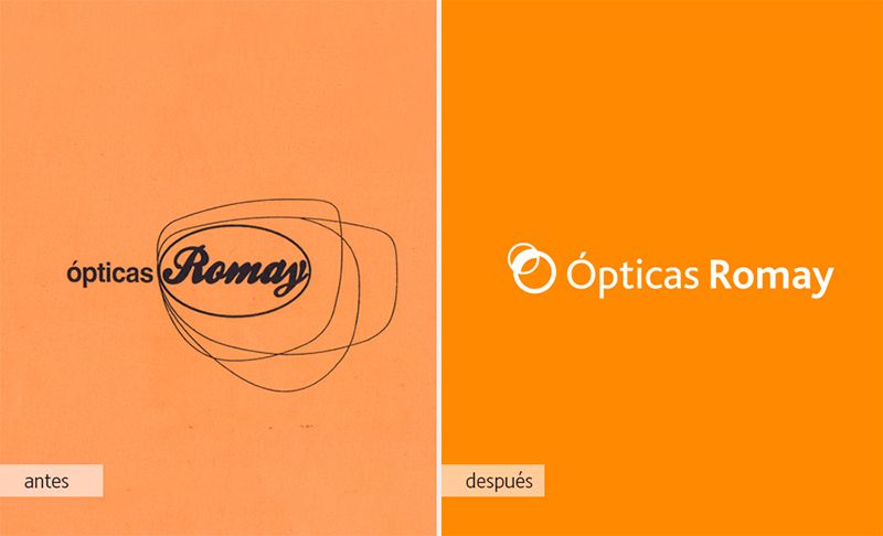 Rediseño Ópticas Romay 1