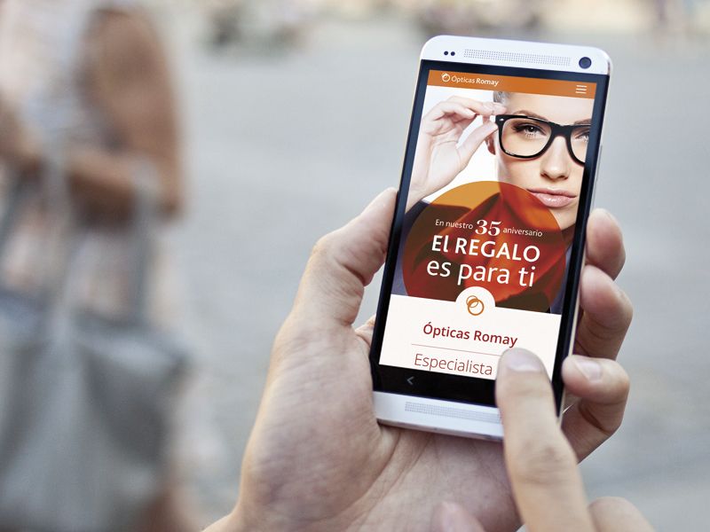 Rediseño Ópticas Romay 14