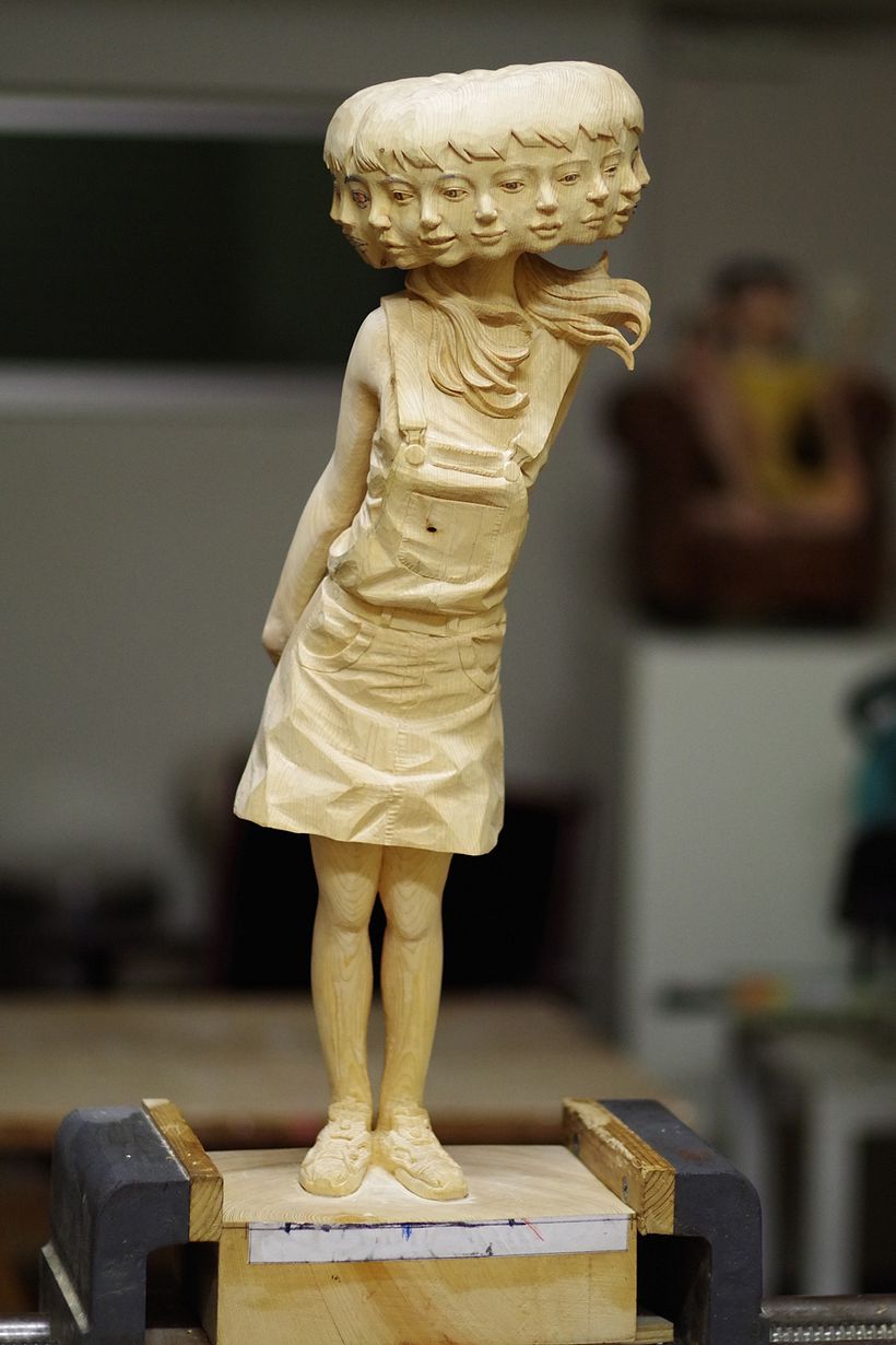 El glitch escultórico de Yoshitoshi Kanemaki 6