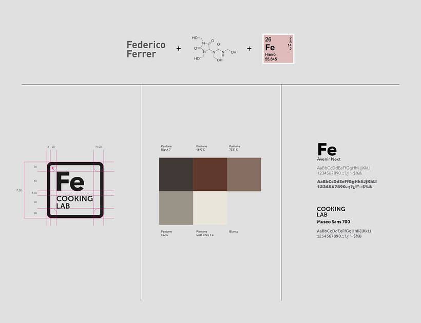 Fe / COOKING LAB / Branding 1