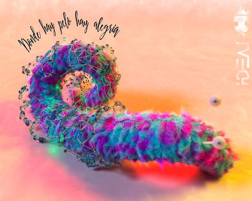 Mi Proyecto del curso: Lettering 3D: modelado y texturizado con Cinema 4D.  1