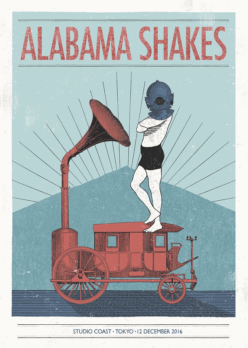 Póster Alabama Shakes -1