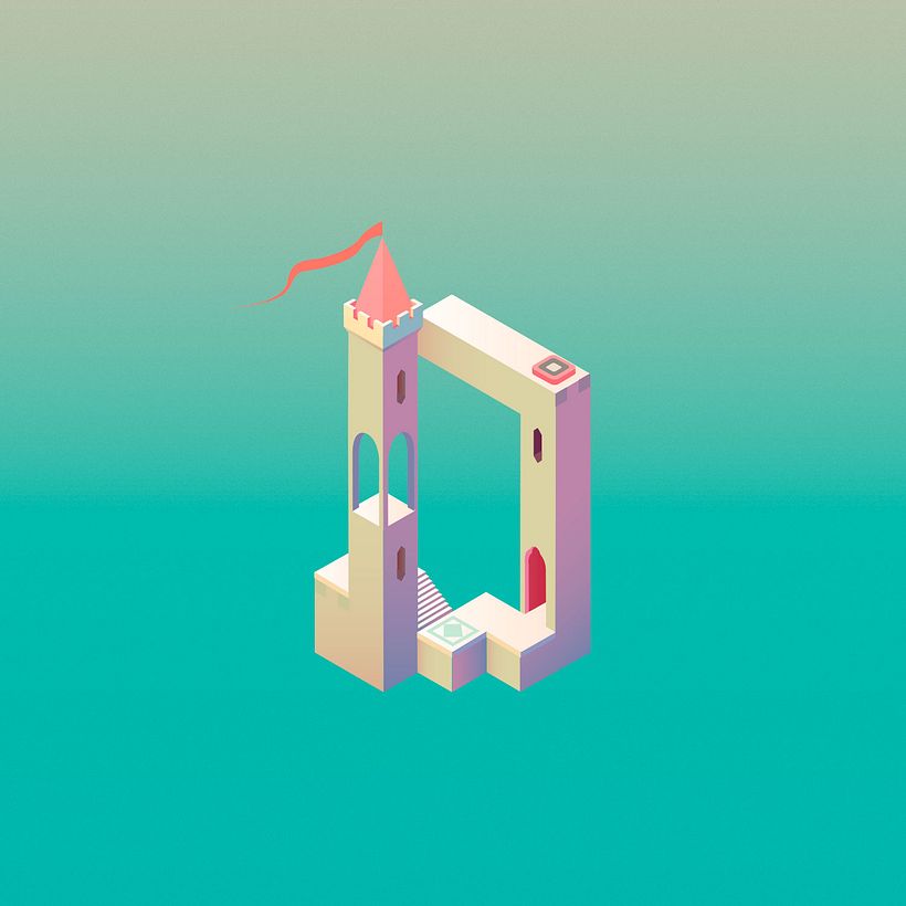 Alphabet Valley, la tipografía basada en Monument Valley 4