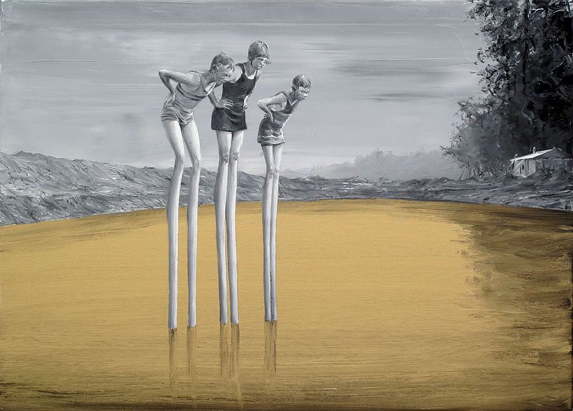 Las fotografías pintadas que son pinturas de Paco Pomet 5